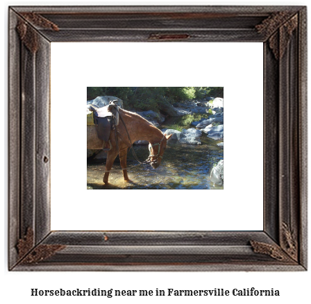 horseback riding near me in Farmersville, California